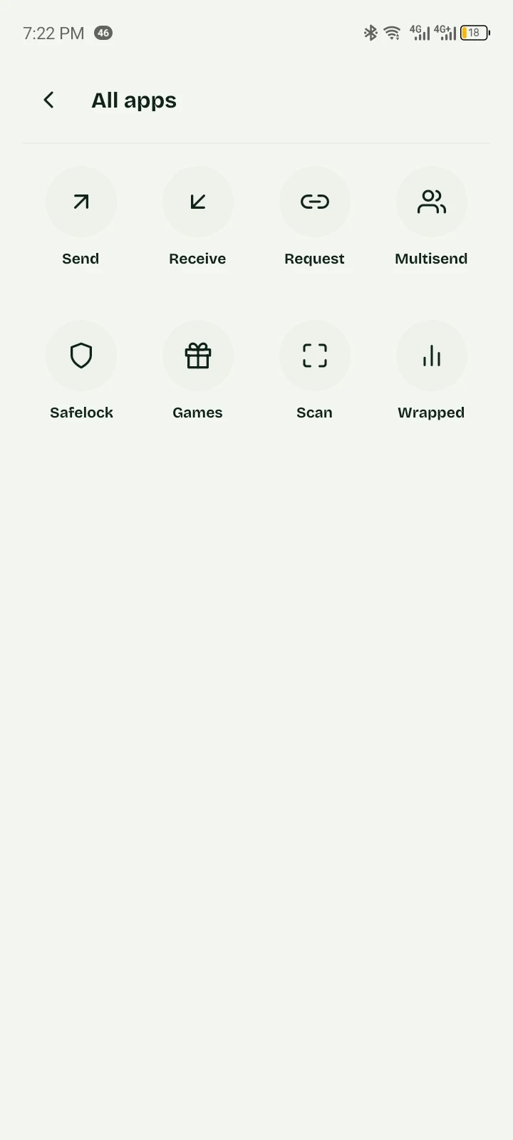 Rimoswap mobile features in light mode